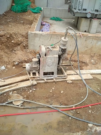 边坝高压喷射灌浆法